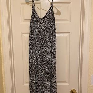 Black and White Slipdress